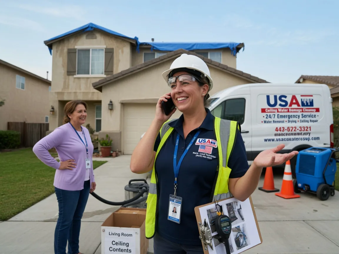 Ceiling Water Damage Restoration Olden, TX FAQs