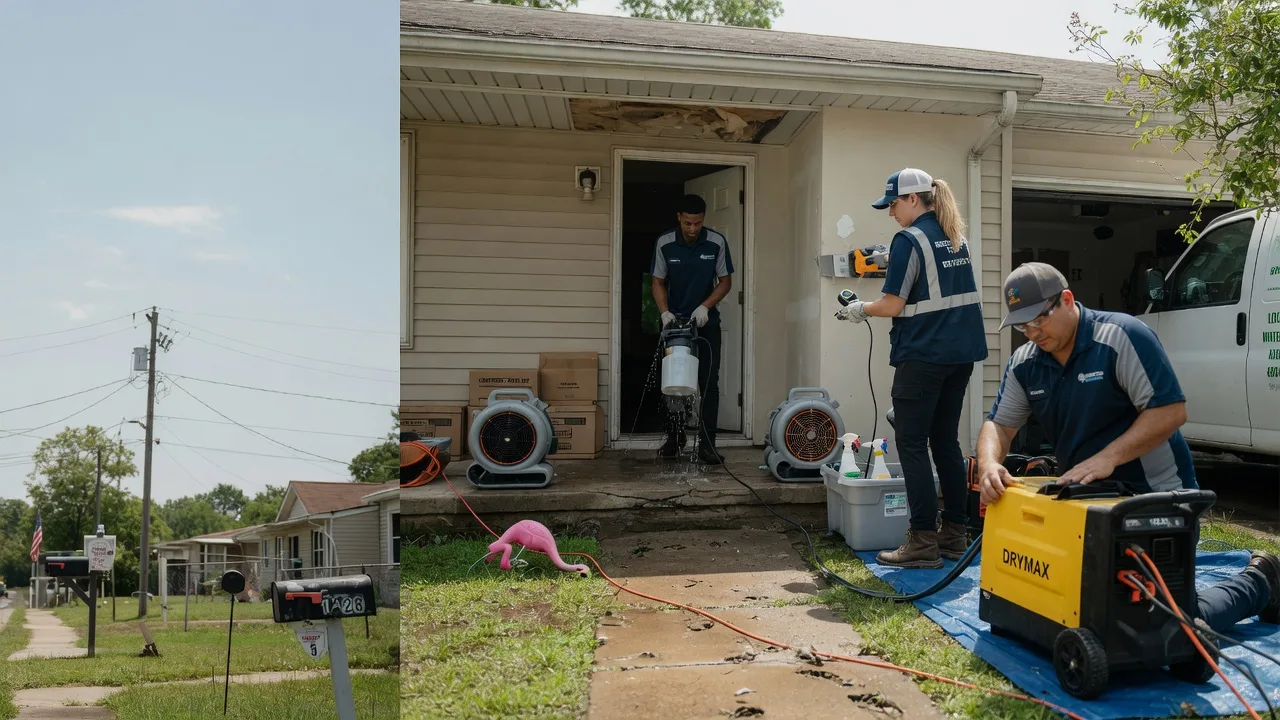 Storm Damage Water Removal in Olden, TX near me